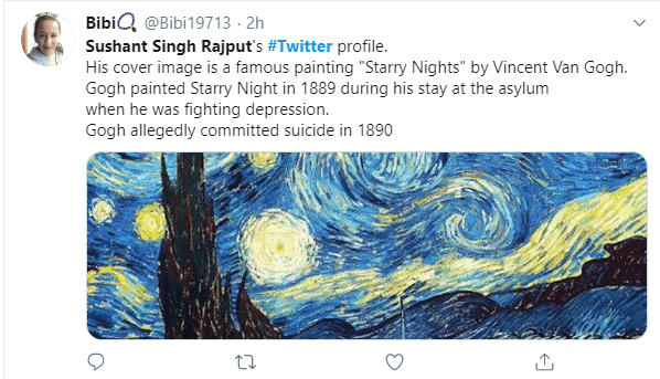 Graphic Leaked Images: Shushant Singh Rajput Commits Suicide - Van Gogh